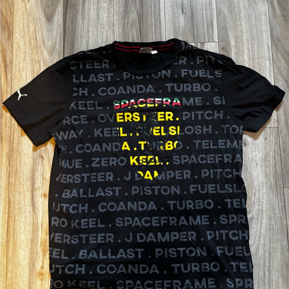 Large Puma x Ferrari Shield Shirt